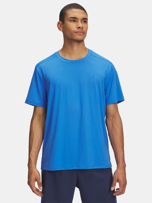 Under Armour Tricou pentru bărbați Under Armour UA LAUNCH ELITE SHORTSLEEVE-BLU