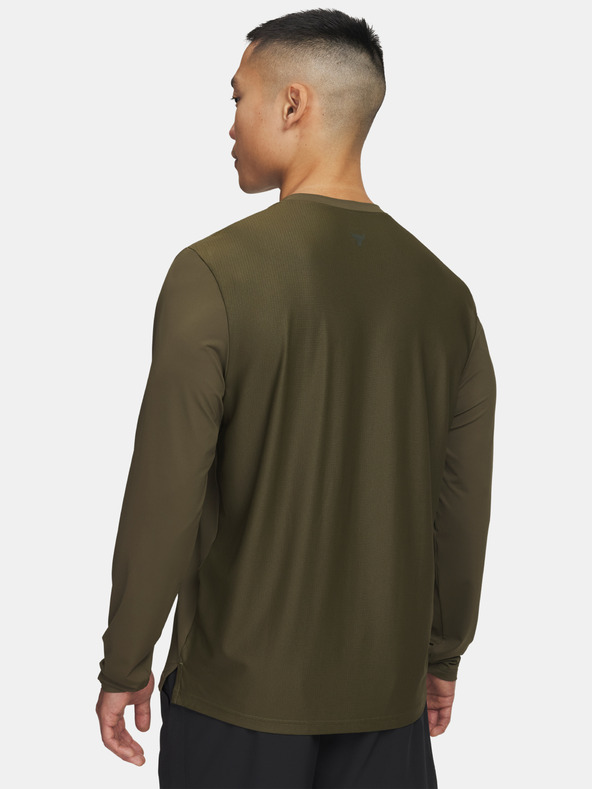 Under Armour Tricou bărbați Under Armour Pjt Rck Iso Chill LS-GRN