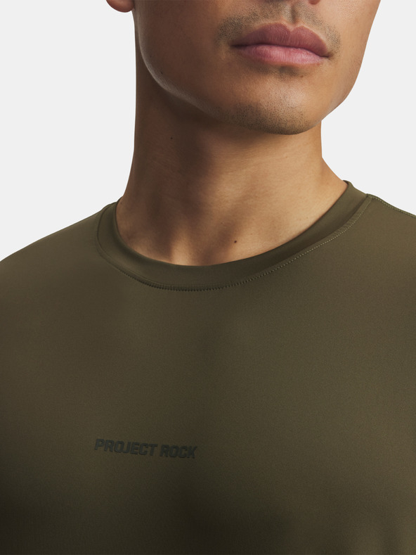 Under Armour Tricou bărbați Under Armour Pjt Rck Iso Chill LS-GRN