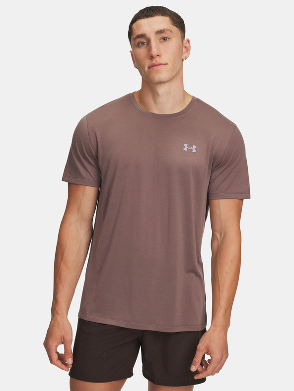 Under Armour Tricou bărbați Under Armour UA TRAIL RUN SS-BRN