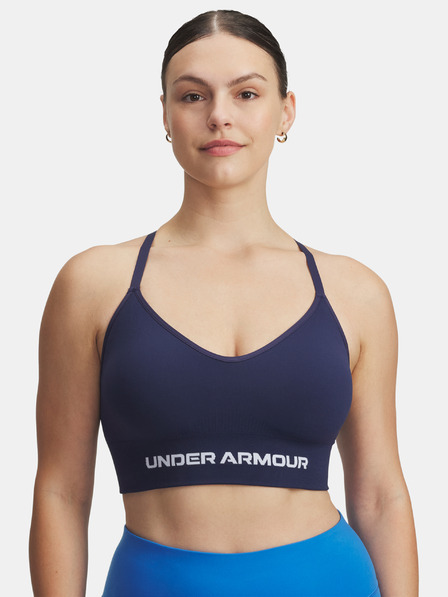 Under Armour Sutien pentru femei Under Armour Vanish Seamless Low Bra-BLU