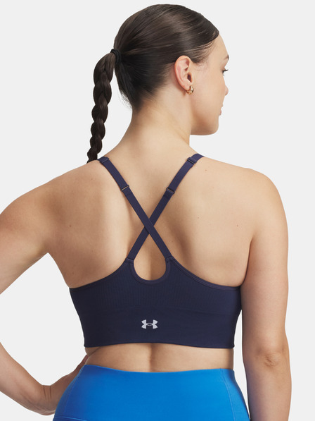 Under Armour Sutien pentru femei Under Armour Vanish Seamless Low Bra-BLU