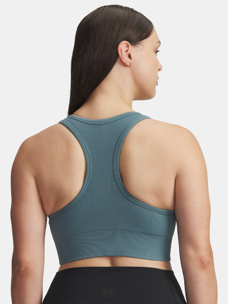 Under Armour Sutien damă Under Armour Vanish Seamless Mid Bra-BLU