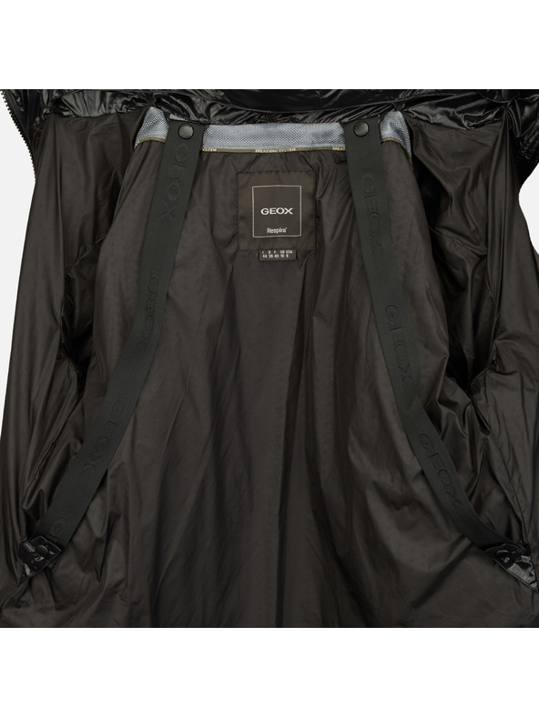 Geox Geox Serilda - Jachetă din puf neagră pentru femei