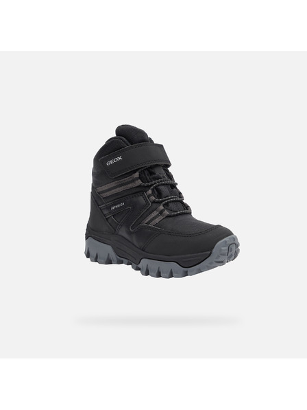 Geox Negru băieți pantofi sport Geox Himalaya B Abx