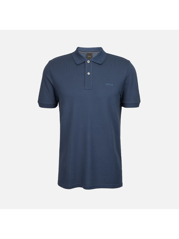 Geox Geox Polo tricou polo albastru-închis pentru bărbați
