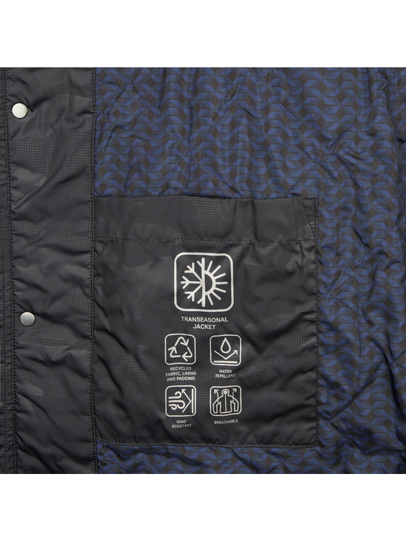 Geox Geox Jharrod jachetă gri-închis pentru bărbați