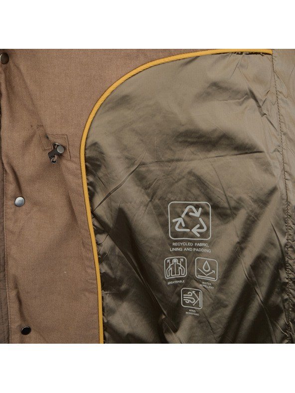 Geox Geox Leitan geacă de puf maro pentru bărbați