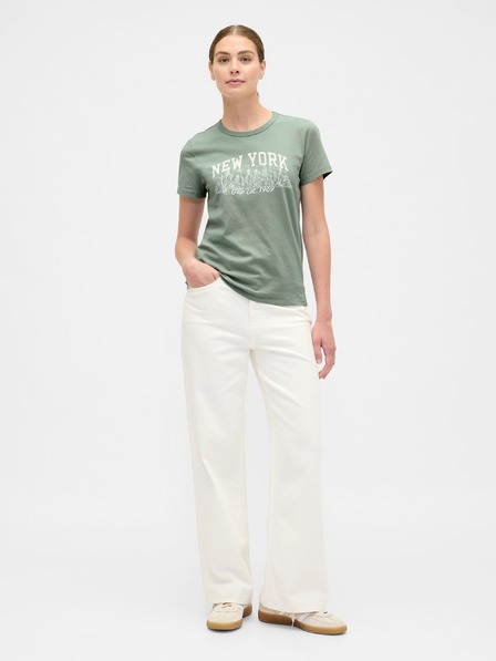 GAP Tricou GAP logo v-ss camo arch