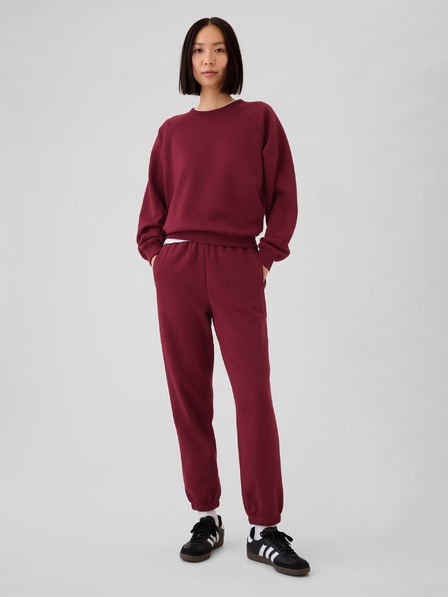 GAP Pantaloni de trening Boyfriend cu talie înaltă GAP