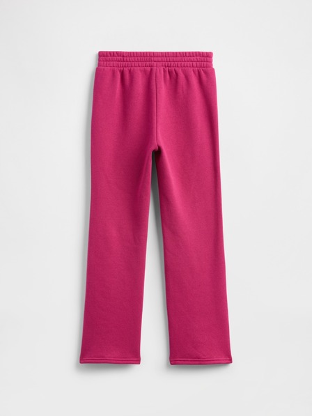 GAP Pantaloni de trening bootcut pentru copii cu logo GAP