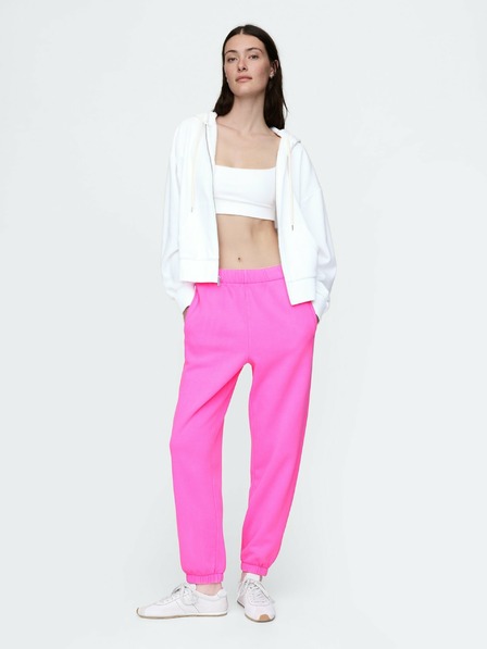 GAP Pantaloni de trening Boyfriend cu talie înaltă GAP