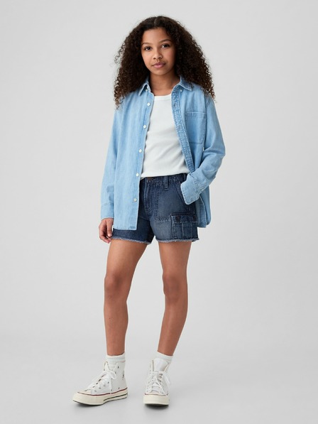 GAP Pantaloni scurți denim cargo pentru copii stride GAP