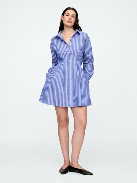 GAP Rochie mini cămașă din poplin GAP