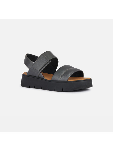 Geox Sandale gri Geox Dandra pentru femei