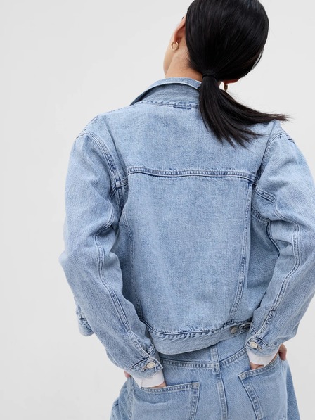 GAP Geaca jeans crop GAP