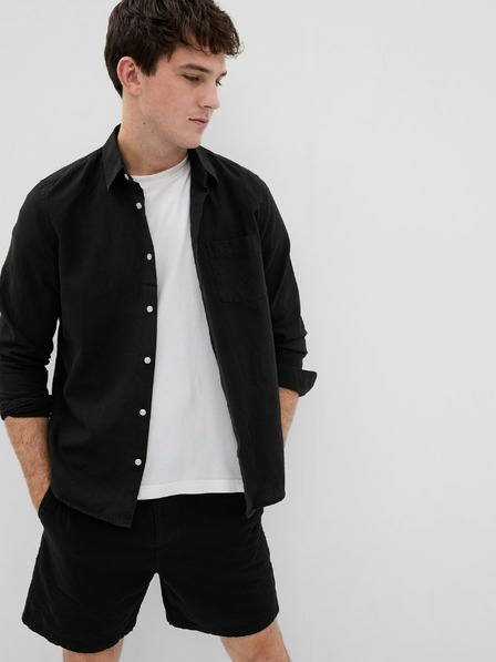 GAP Cămașă din in cu mâneci lungi GAP