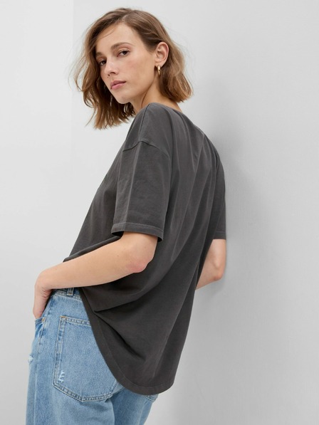 GAP Tricou cu logo floral GAP