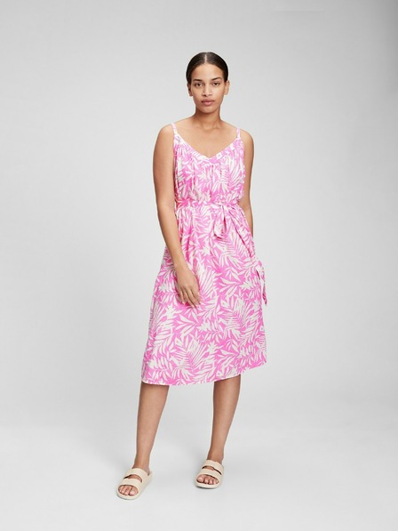 GAP Rochie tropical midi cu bretele GAP