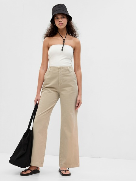 GAP Pantaloni Loose Khaki GAP