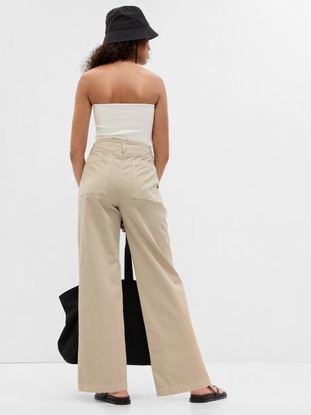 GAP Pantaloni Loose Khaki GAP