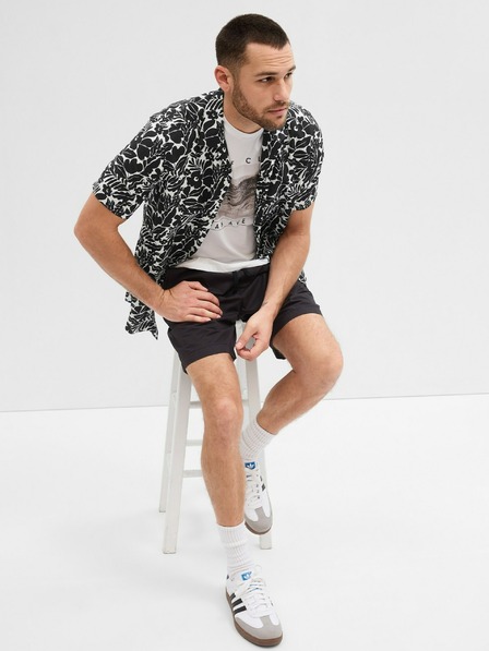 GAP Cămașă din in cu model GAP