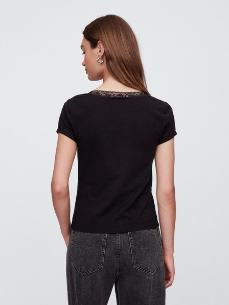 GAP Tricou cu dantelă GAP