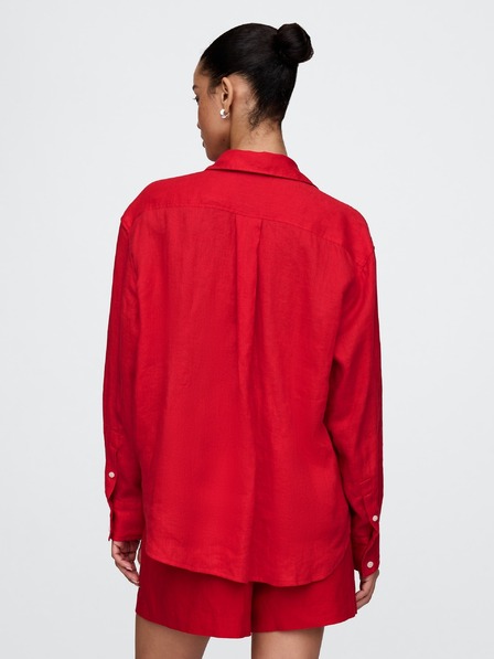 GAP Cămașă oversize din in Big Shirt GAP