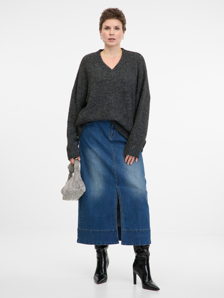 Orsay Pulover de dama gri inchis ORSAY