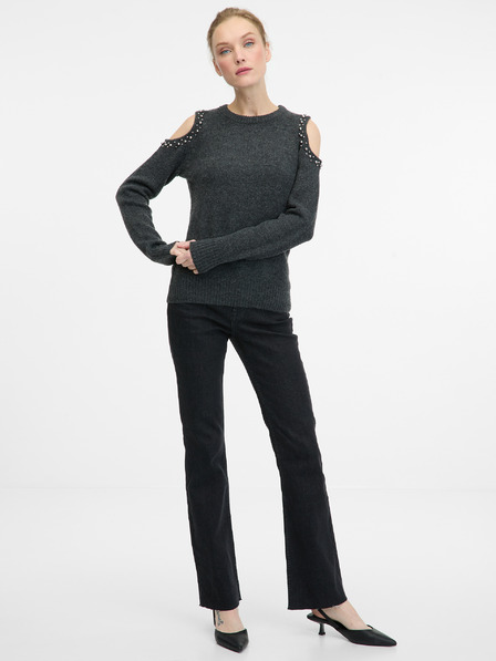 Orsay Pulover de dama gri inchis ORSAY