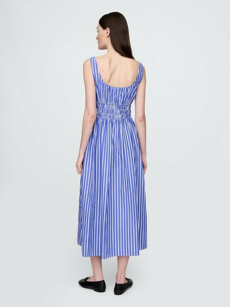GAP Rochie midi din poplin cu buzunare GAP