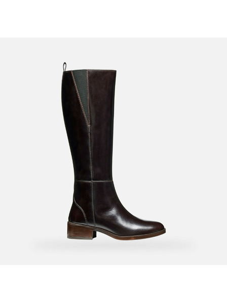 Geox Cizme damă maro închis Geox Camexia