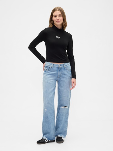 GAP Tricou crop cu logo GAP
