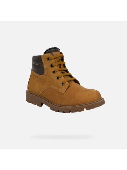 Geox Adidași maro pentru băieți Geox Shaylax Boy