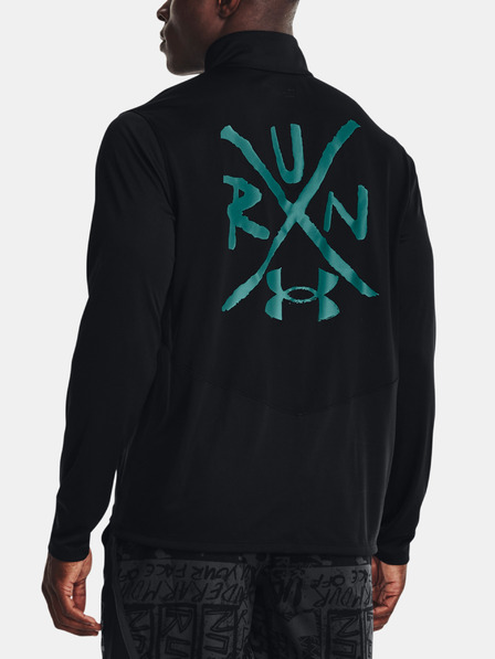 Under Armour Tricou pentru bărbați Under Armour UA Destroy All Miles 1/2 Zip