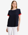 Tommy Hilfiger Crepe Tipped Tricou