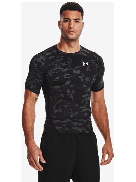 Under Armour Tricou de compresie bărbătesc Under Armour HG Armour Camo Comp SS