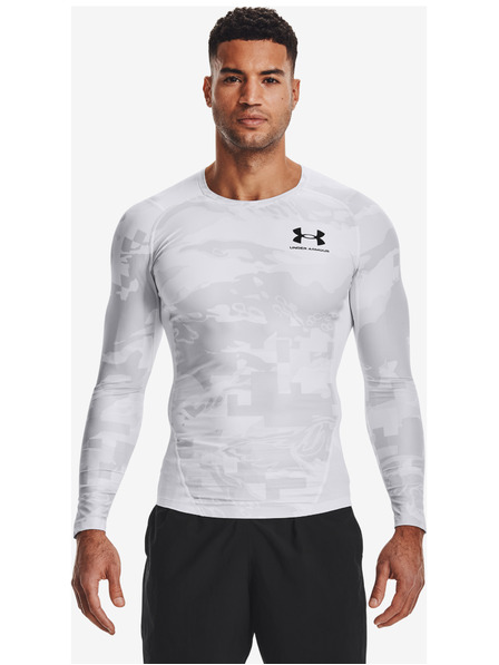 Under Armour Tricou de compresie bărbătesc Under Armour HG IsoChill Comp Print LS