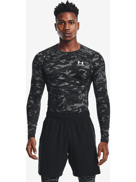 Under Armour Tricou de compresie bărbătesc Under Armour HG Armour Camo Comp LS