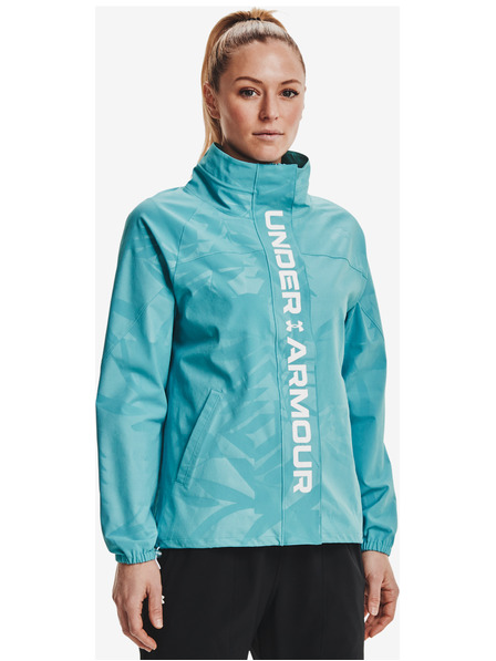 Under Armour Jachetă femei Under Armour Recover Woven Emboss FZ Jkt