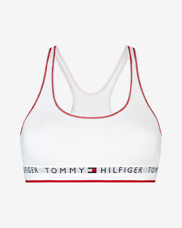 Tommy Hilfiger Underwear Racerback Bralette Sutien Alb