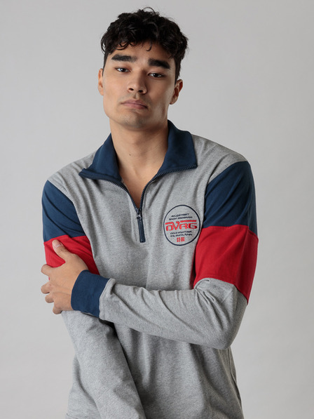 Devergo Tricou Devergo gri pentru bărbați