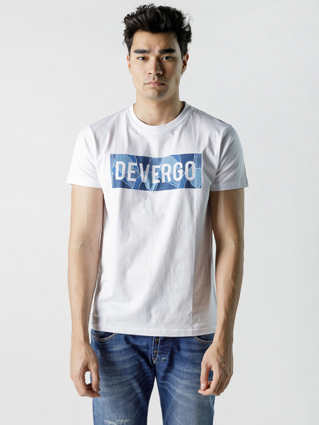 Devergo Cămașă Devergo albă pentru bărbați