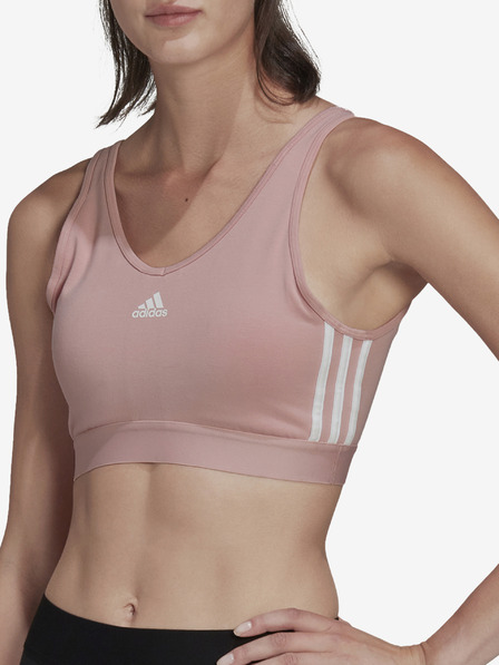 adidas Performance Sutien sport roz deschis adidas Performance