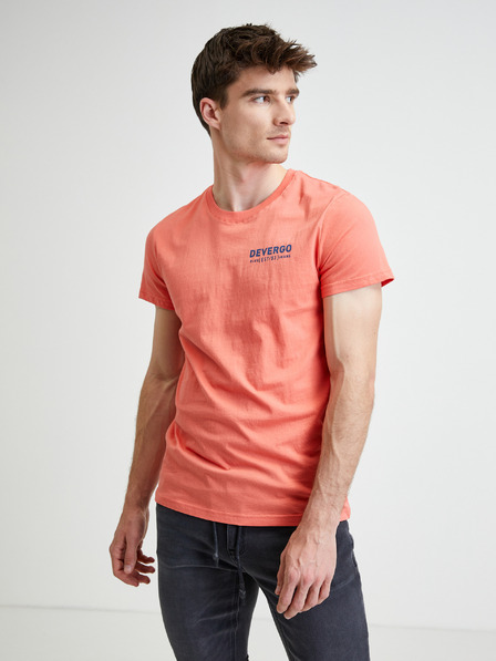 Devergo Tricou portocaliu pentru bărbați Devergo