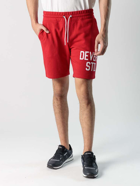 Devergo Pantaloni scurți din lână pentru bărbați, roșii Devergo