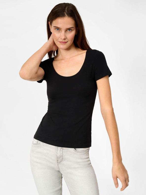 Orsay Tricou negru basic ORSAY