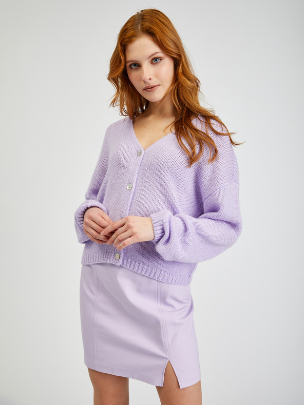 Orsay Cardigan largi de damă violet deschis ORSAY