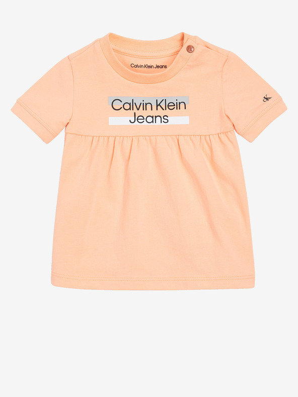 Calvin Klein Jeans Rochie pentru copii Portocaliu