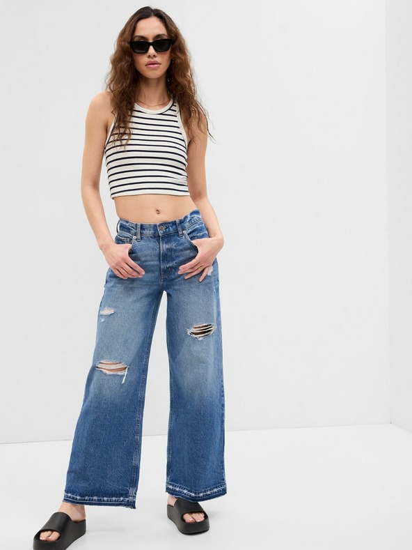 GAP Blugi baggy Low Rise Wide GAP